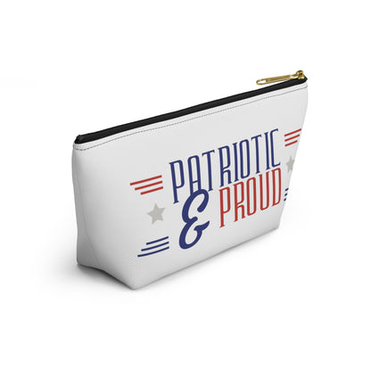 Patriotic & Proud, Accessory Pouch w T-bottom