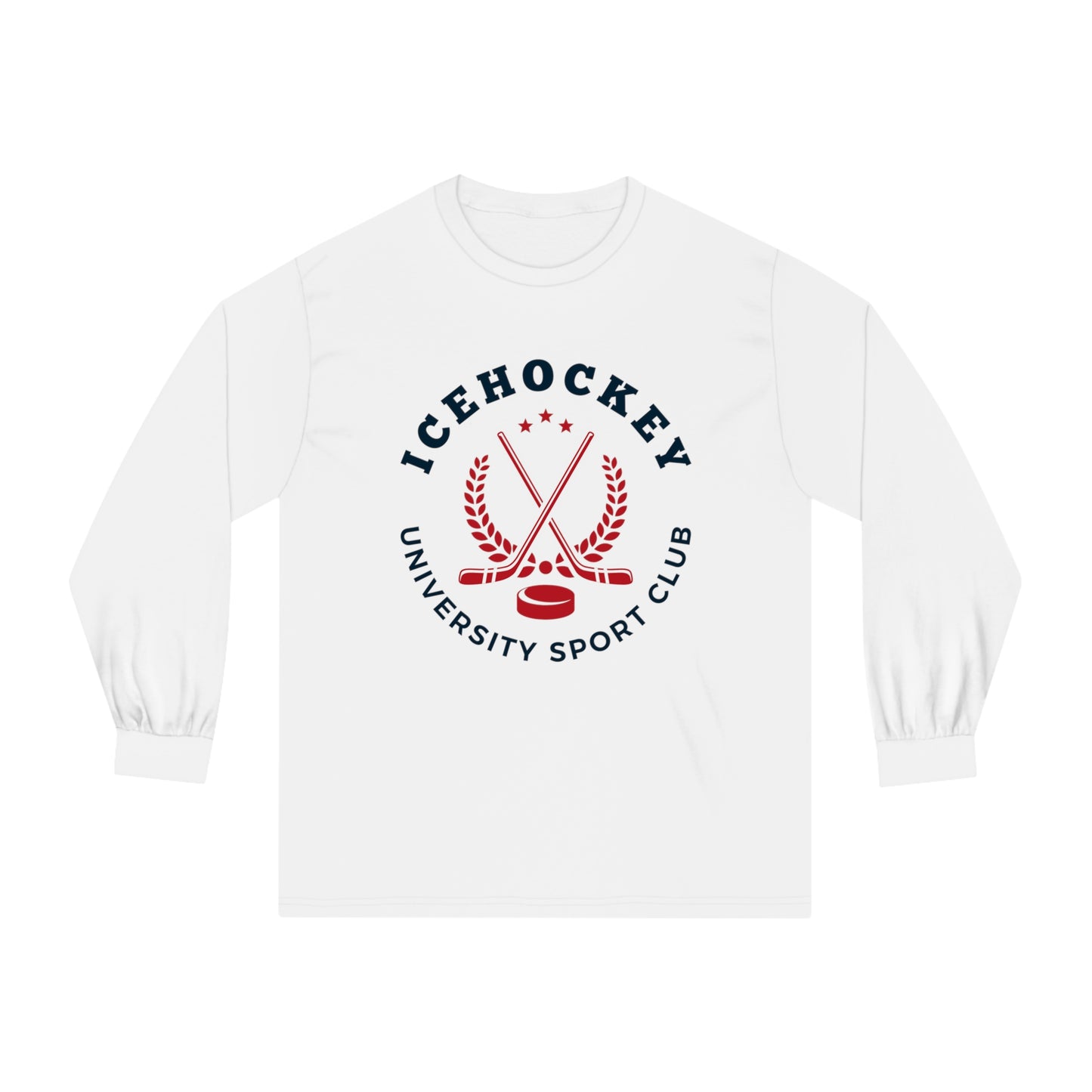 Ice Hockey, Long Sleeve T-Shirt (Custom)