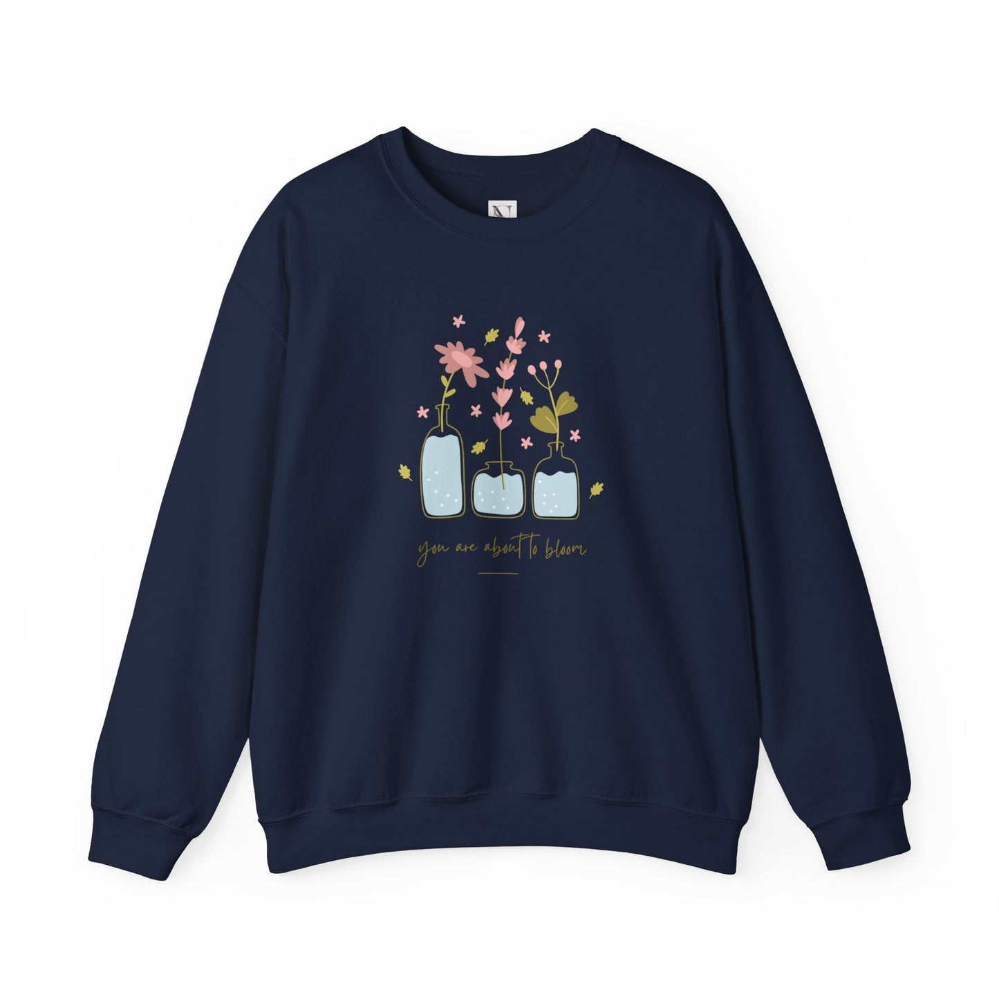 You are about to Bloom, Crewneck Sweatshirt