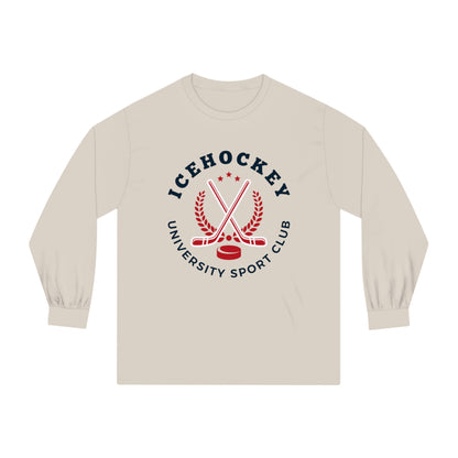 Ice Hockey, Long Sleeve T-Shirt (Custom)