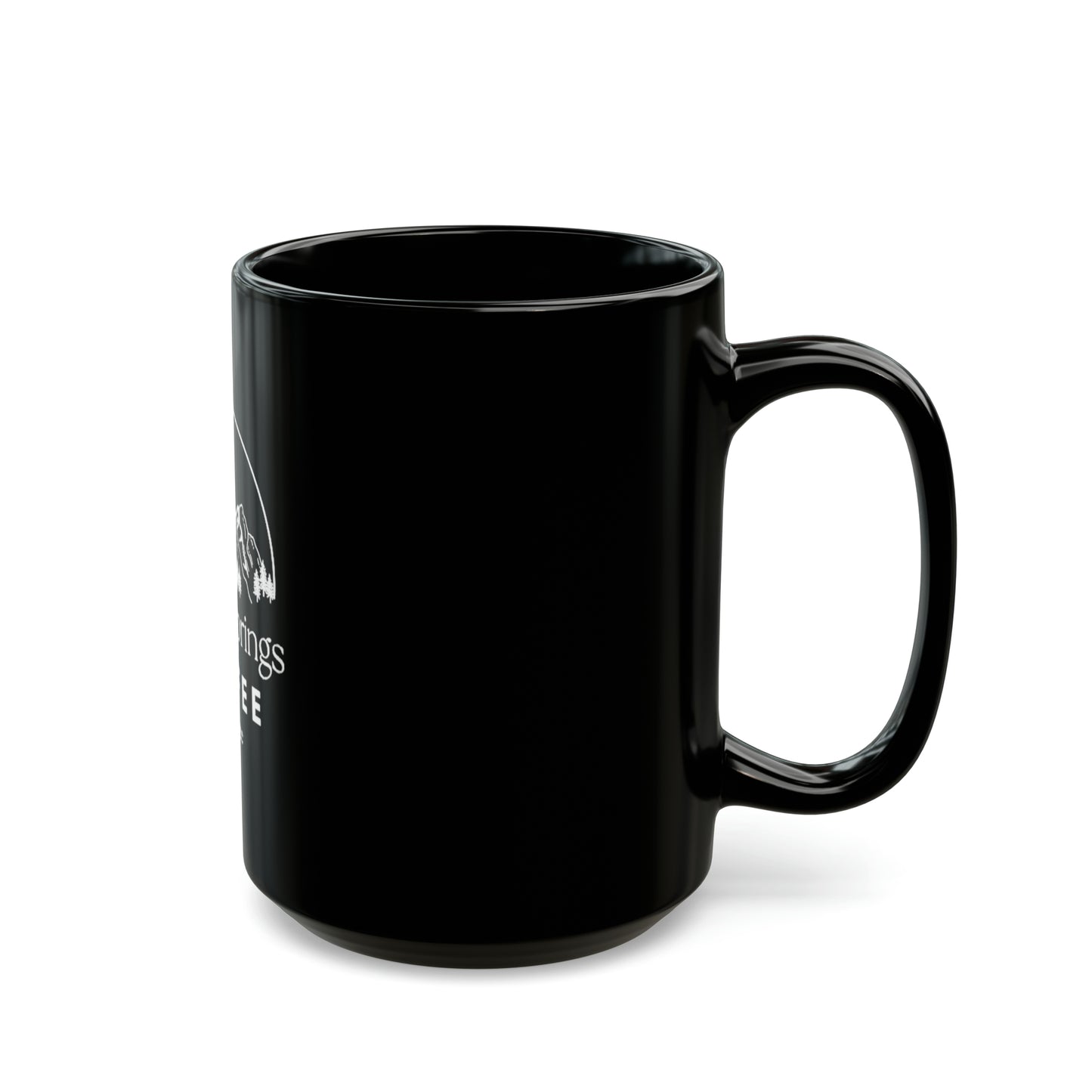 Rocky Springs Coffee, Black Mug (15oz)