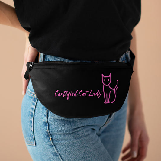 Certified Cat Lady, Pet Pouch, USA Assembled