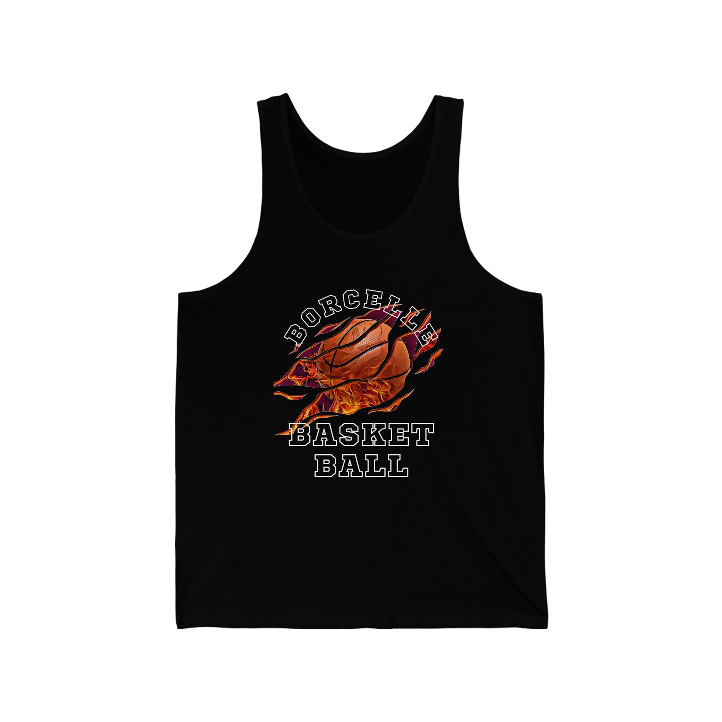 Basketball, Unisex Jersey Tank - Custom