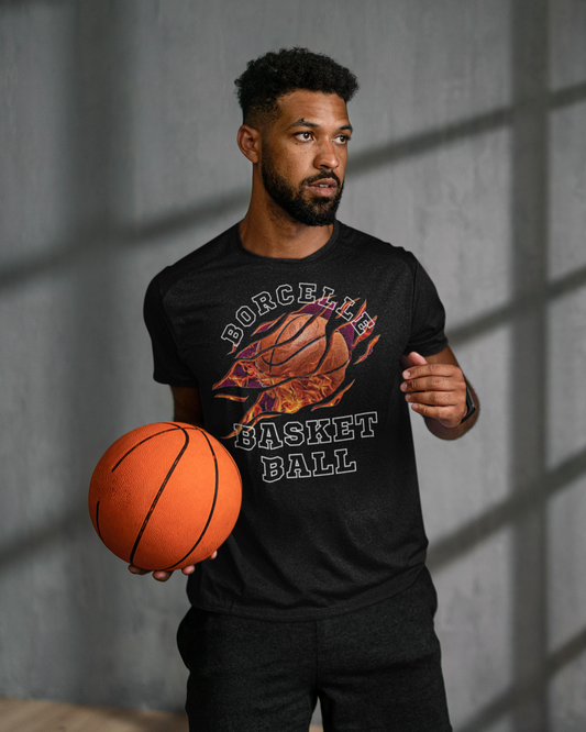 Basketball, Men's Performance T-Shirt, Custom