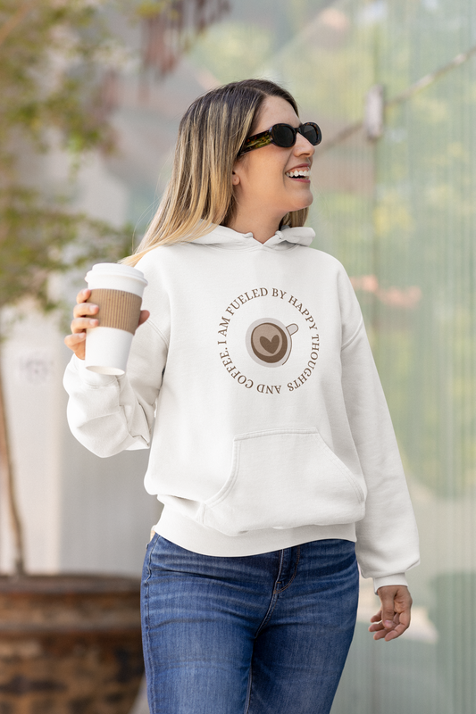 Happy Thoughts and Coffee, Hoodie