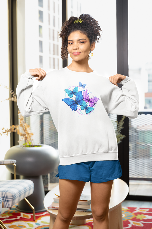 Butterflies, Women's Sweatshirt