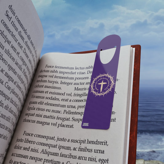 Praise the Lord, with Crown of Thorns and Cross Bookmark