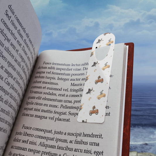 Pets in Cars, Kid's Bookmark