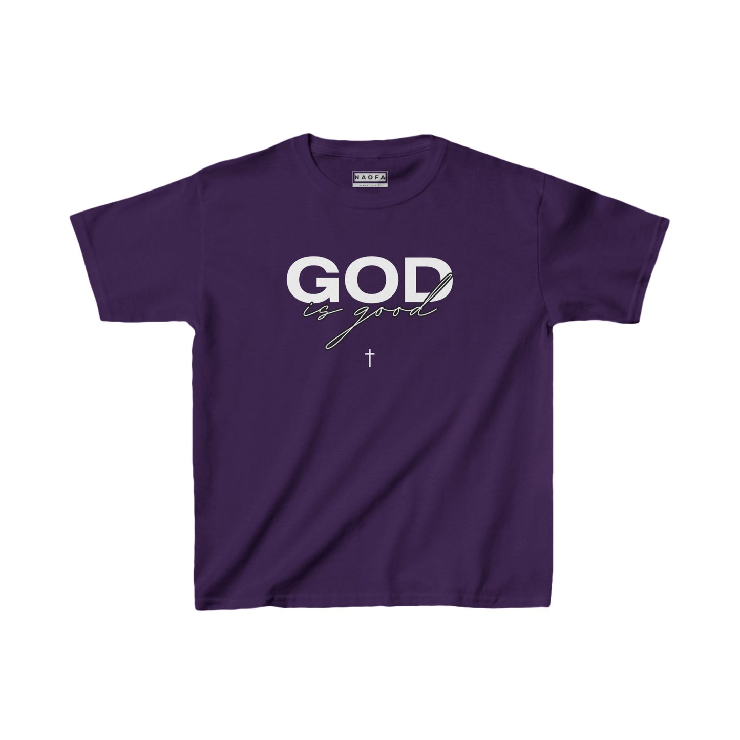 Kids God is Good...All The Time Tee (front and back print)