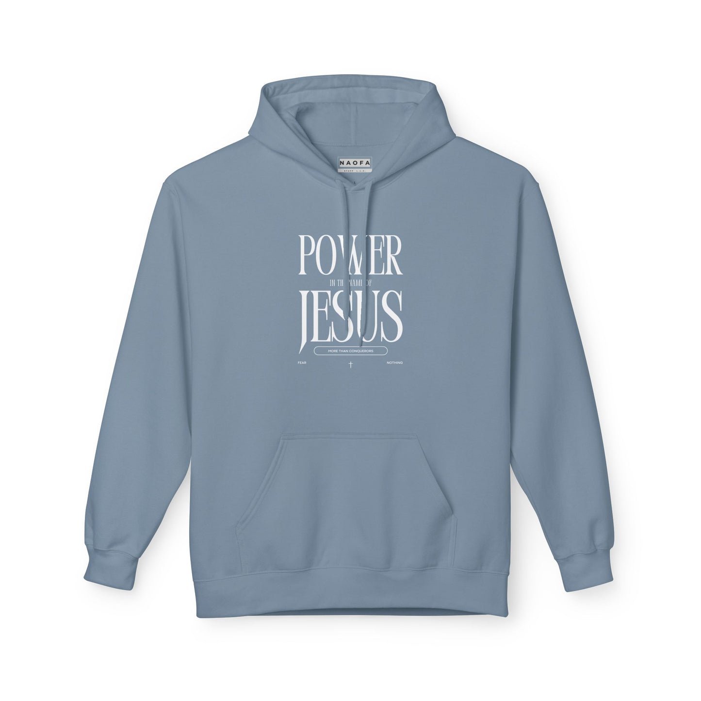 Christian Fleece Hoodie - Power in the Name of Jesus