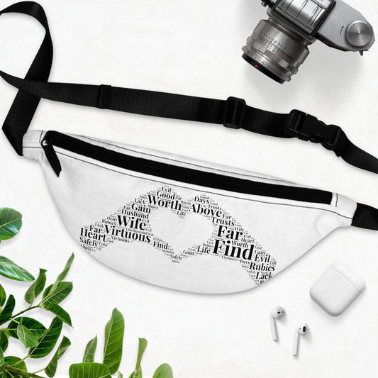 Regular Size Waist Pouch/Pack - 'The Virtuous Wife'