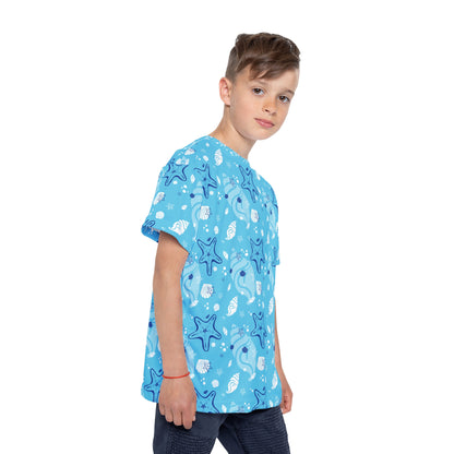 Kids Sports Jersey - Sealife Design