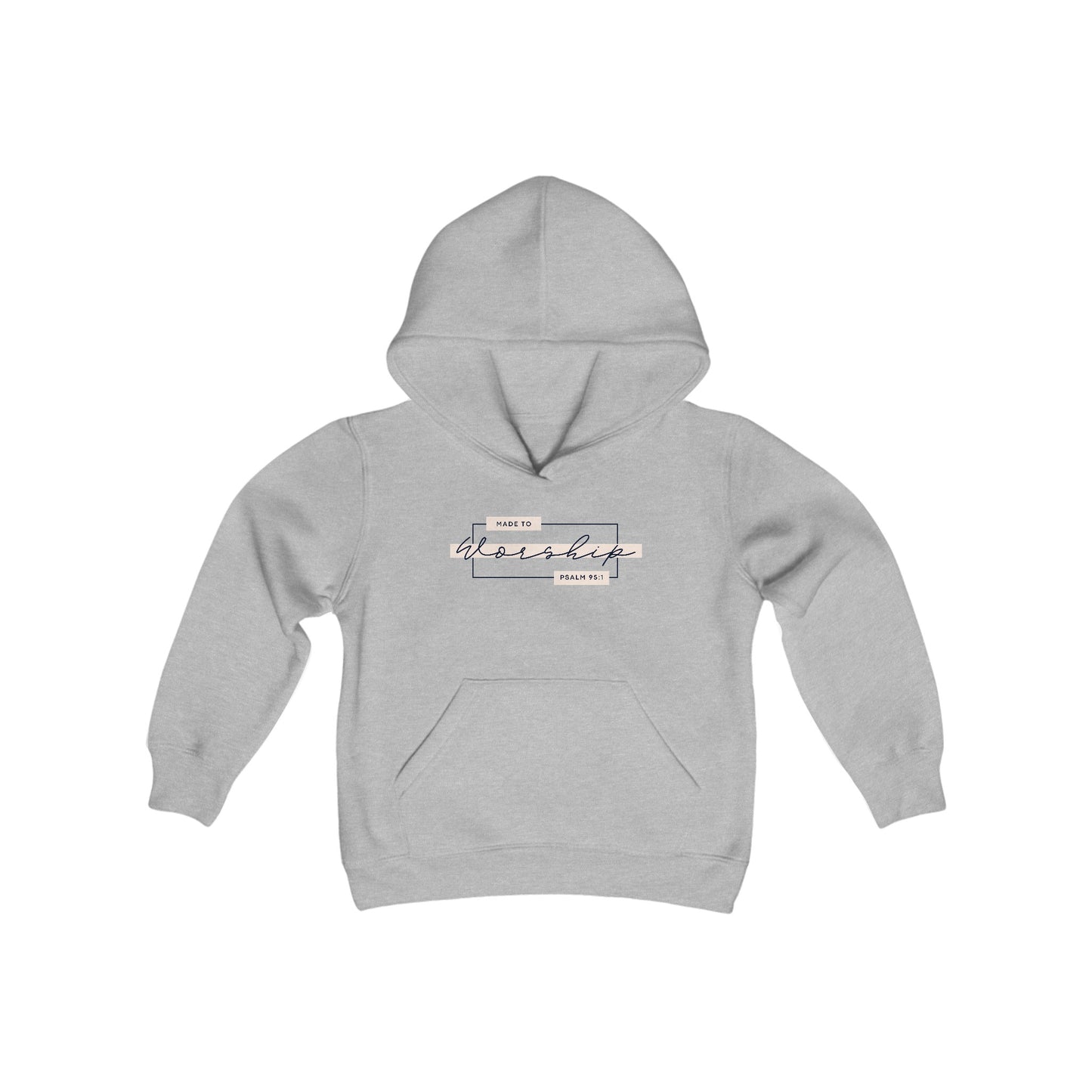 Made to Worship, Youth Heavy Blend Hoodie