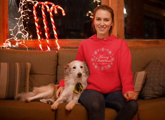 Seasonal Red Christmas Hoodie